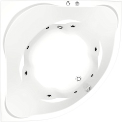 Bas Акриловая ванна Ривьера 161x161 с гидромассажем – фотография-1